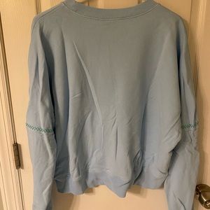 Something Navy Dollie Embroidered Sweatshirt